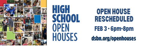 OPEN HOUSE RESCHEDULED - FINAL